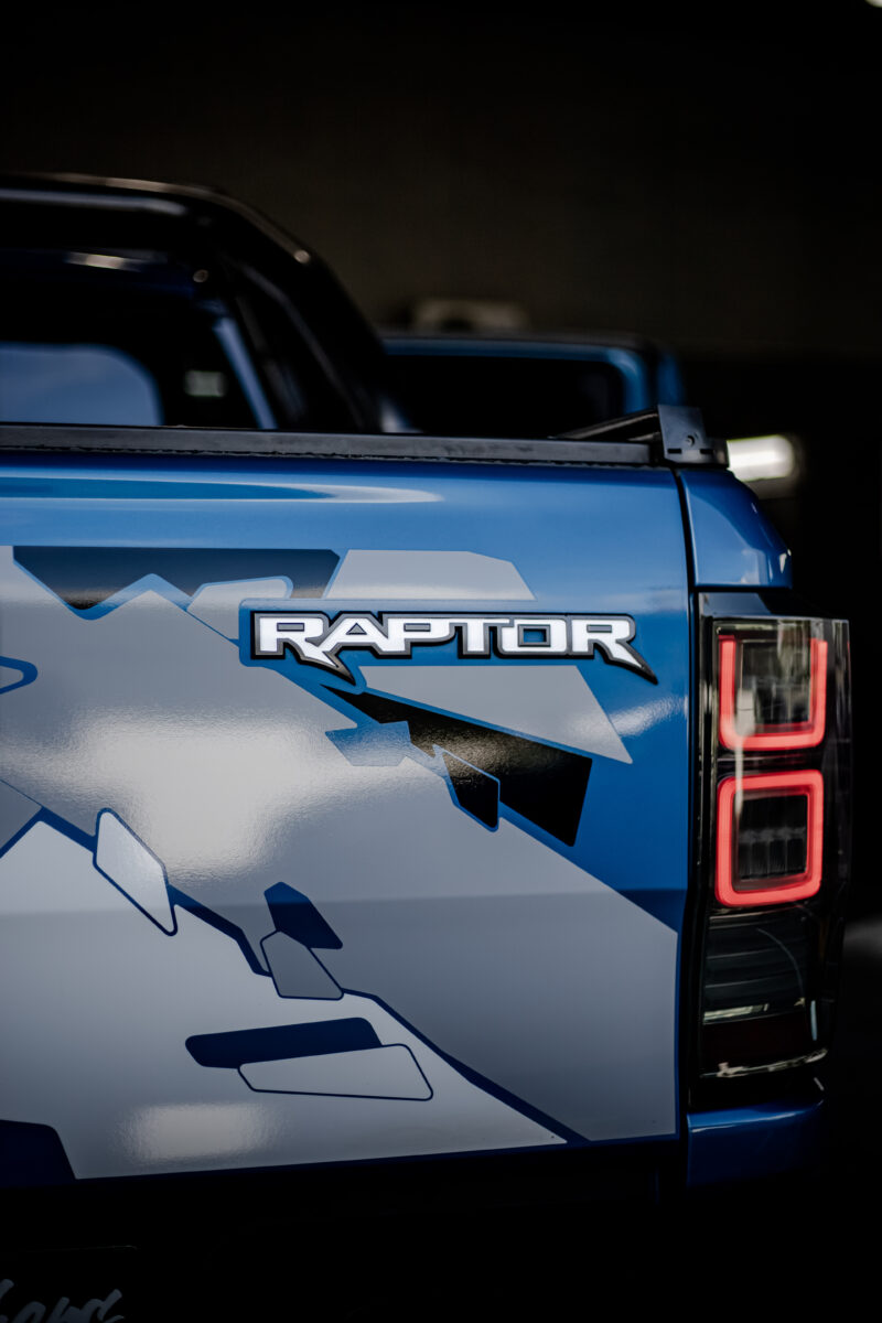 Ford Ranger Raptor 1st Gen (T6) Front Grill & rear badge inlay,overlay ...